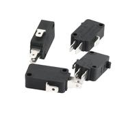 Lot de 4 interrupteurs de commande de porte à 3 broches pour micro-ondes Midea Galanz Haier LG