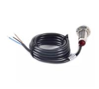 Lot de 4 interrupteurs de proximité à effet Hall NJK-5002C NPN NO 3 fils pour détection de métaux, portée de 10 mm, indice IP65, CC 5-30 V, cylindrique de 12 mm