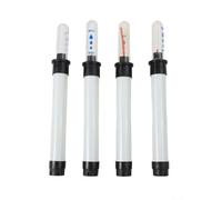 Lot de 4 jauges de niveau d'eau pour pots de fleurs et entretien des plantes - Indicateur flottant transparent avec échelle graduée, 16,5 cm/20 cm/22,8 cm/36 cm Dis(120#)