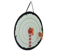 Lot de 4 Jeux de Lancer de Haches - MISTER GADGET - Marron