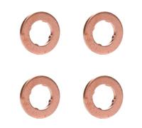 (Lot de 4) Joint d’Injecteur en Cuivre compatible pour A1 A3 A4 A5 A6 Q2 Q5 TT Cayenne Octavia Superb Ibiza Leon Golf Passat motorisation 1.6 2.0 et 3.0 TDI OEM 059130519