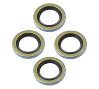 Lot de 4 joints à double lèvre 34823 12192tb pour essieux de remorque de 907,2 kg 1,25 x 1,98 mm, compatible avec broches Bt8 et roulements L44643 L44610