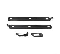 Lot de 4 joints avant compatibles avec classe E W210 1996-2002, bandes d'étanchéité de rechange en ABS noir OE 2106987130/2106987230 pour protection de carrosserie de voiture