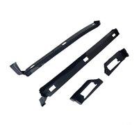 Lot de 4 joints d'aile avant pour Mercedes W210 1996-2002, plastique ABS noir résistant à l'usure, pièce de rechange OE 2106987130 2106987230, montage facile pour réparation extérieure