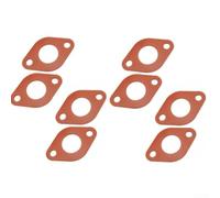Lot de 4 joints de bride de pompe de circulation en caoutchouc rouge compatibles avec Taco 007 Series B & G Grundfos pour pompes Armstrong pour entretien du système de chauffage à eau chaude (8 pièces