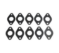 Lot de 4 joints de bride en caoutchouc pour pompe de circulateur, compatible avec 519601 UP Series et modèle 815, kit de joint noir 103,7 x 68,3 mm pour tuyau de soupape, résistant aux vibrations, lot