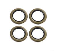 Lot de 4 joints de graisse 01003600 pour essieu et broches de remorque Dexter et Texcom compatibles avec remorque RV 5200 Charge de 3 175 kg