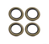Lot de 4 joints de graisse de roue de remorque 01003600 pour Dexter et Texcom Axle Spindles sur remorque RV 5200 Capacité de charge de 3 175 kg