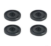 Lot de 4 joints de membrane en caoutchouc de rechange pour système de valve de remplissage de réservoir de toilettes Fluidmaster 242 400 747 pour la prévention des fuites