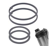Lot de 4 Joints de Rechange pour Shaker à Protéines Électrique VOLTRX 24 oz, Joints d'Étanchéité en Silicone Pièces d'Étanchéité de Rechange Anti-Fuite pour Couvercle de bec Verseur Sans BPA