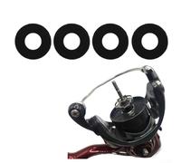 Lot de 4 joints de réglage de bobine en fibre de carbone pour moulinets DAIWA conçus pour fixer les câbles inégaux Compatible avec ProrexLT, CrossfireLT, et plus encore (pour ProreXLT)