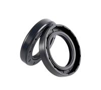 Lot de 4 joints d'étanchéité d'arbre en NBR TC, diamètre extérieur 30 mm, diamètre extérieur 55 mm, double lèvre recouverte de nitrile avec ressort, TC-30x55x7mm