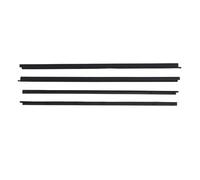 Lot de 4 joints d'étanchéité décoratifs pour porte et fenêtre de voiture, coupe-vent, noirs, pour D21 Series 1985 à 1997 et Pathfinder 1ère génération YD21 WD21 1985 à 1995, kit