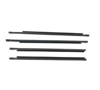 Lot de 4 joints d'étanchéité extérieurs for vitres, compatibles avec Toyota Prius 2004-2009, moulures en caoutchouc for portières latérales
