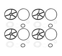 Lot de 4 joints d'étanchéité pour siège de piscine - Joint torique en caoutchouc compatible avec les joints de rechange Multiport - Convient pour SP0710 SP0710X SP0711