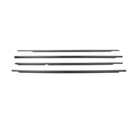 Lot De 4 Joints D'étanchéité Vitres Voiture Moulures Extérieures Garnitures De Portières Pour Golf MK6 2008-2012 Pour MK7 2012-2019 Joint Porte latérales Voiture