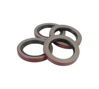 Lot de 4 joints d'huile d'essieu de remorque - Pour Dexter 010-056-00, compatible avec 10K 12K 15K et - pour AL-KO - Pour roulements Rockwell, remplacement en caoutchouc résistant à l'usure