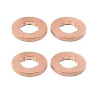 Lot de 4 joints d'injecteur en cuivre pour Ford Fiesta MK5 1.4 TDCI (2001-2012) 1348625, 2S6Q9E568AB