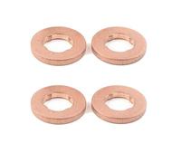Lot de 4 joints d'injecteur en cuivre pour Ford Transit MK7 Ranger Tourneo, Fiat Ducato, Citroën Relay, Peugeot Boxer 1378433, 1565.AH, 1565AH, 6C1Q9M577AB