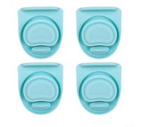 Lot de 4 joints en silicone anti-fuite pour bouteilles d'eau isothermes Owala, compatibles avec les modèles en acier inoxydable et les modèles de 538,6 g à 1200 ml pour une fermeture sécurisée (bleu)