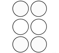 Lot de 4 joints toriques de couvercle de chlorinateur de piscine de 14 cm pour Hayward CLX200K CL200 CL220, joint d'étanchéité en caoutchouc noir, pièce de rechange n° 308-1125 SPX1500P (lot de 6)