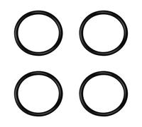 Lot de 4 joints toriques de rechange pour piscine Intex - Joint d'étanchéité pour pompe de piscine Intex 1-1/4" - Lot de 4 joints d'étanchéité en caoutchouc - Compatible avec pompe à filtre à sable