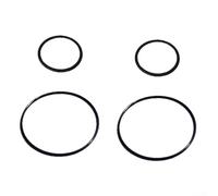 Lot de 4 joints toriques de rechange pour pompes de piscine SPS25 SPS75 SPS100 pour systèmes de circulation de piscine avec prévention sécurisée des fuites et matériau en caoutchouc
