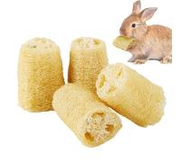 Lot de 4 jouets à mâcher pour lapins - Jouet à mâcher pour petits animaux - Pour les amoureux des animaux, les refuges, les magasins, les chats, les chiens, la salle de séjour, la chambre