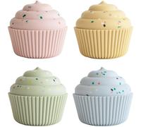 Lot de 4 jouets de bain cupcake