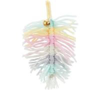 Lot de 4 jouets pour chat - Plume avec clochette polyester Trixie Multicolore TU