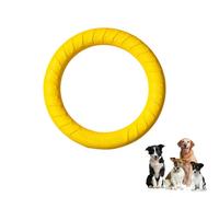 Lot de 4 jouets pour chien avec disque volant et balle en corde pour chien, matériau EVA durable, jouet interactif pour l'ennui, nettoyage des dents dentaires, pour animaux de compagnie de grande et