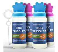 Lot de 4 jouets pour chien - Beurre d'arachide et de bœuf - Sans danger - Huile parfumée - Jouets interactifs pour l'ennui - Jouets d'extérieur assortis (480 ml)