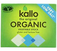 (LOT DE 4) - Kallo - Low Salt Vegetable Stock Cubes | 66g | LOT DE 4