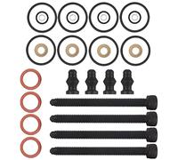 Lot de 4 Kit de joints d'injecteur de carburant 1417010997 Compatible avec 1.9 2.0 TDI AXB AXR AJM ANU ARL ATD ATJ AUQ BMM BMP ASZ