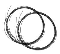 Lot de 4 lacets compatibles BOA, système de fermeture à vis Twist, pour une utilisation à une main, fermetures rapides élastiques pour chaussures de travail et chaussures de sport, idéal pour les