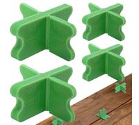 Lot de 4 lames de plafond composites - Entretoises réglables avec outil de réglage - Fournitures ménagères pour la pose du sol et les travaux de construction pour les bricoleurs et les clients