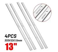 Lot de 4 lames de rabot 333 x 12 x 15 mm pour raboteuse Metabo DH 330 DH316, pièces de machines à bois