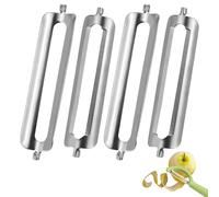 Lot de 4 lames de rechange en acier inoxydable pour éplucheur de pommes de terre