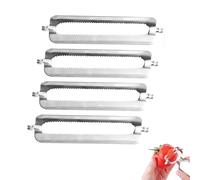 Lot de 4 lames de rechange pour éplucheur Tupperware, éplucheur, lame de rechange, éplucheur de cuisine, lames de rechange pour éplucheur de cuisine, éplucheur à asperges, couteau à éplucher en acier