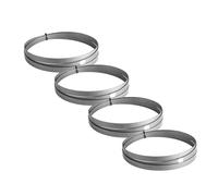 Lot de 4 lames de scie à ruban bi-métal M42 - 1140 x 13 x 0,60 mm - En acier inoxydable - Pour Güde MBS 105 V - 10/14 dents par pouce