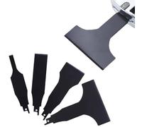 Lot de 4 lames de scie sabre électrique en acier au carbone - Multifonctions - Pour enlever le carrelage, les joints de sol et le mastic - Pour la rénovation de la maison