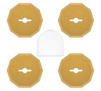 Lot de 4 lames rotatives de rechange 42 mm pour cutter rotatif RC2600K RC2601 RC2602 WX080L Lames de rechange pour couper le papier, le cuir, la toile