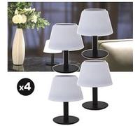 Lot de 4 lampes de table solaires Solar lamp XS10