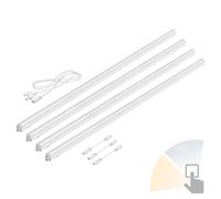 Lot de 4 lampes LED d'agencement Rigel température de couleur réglable 113cm