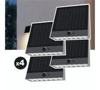 Lot de 4 lampes solaires EZIlight® Solar Wall S25