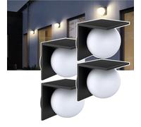 Lot de 4 lampes solaires EZIlight® Solar Wall S26