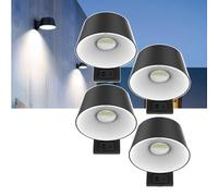 Lot de 4 lampes solaires EZIlight® Solar Wall S28