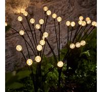 Lot de 4 Lampes Solaires Lucioles