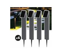 Lot de 4 lampes solaires EZIlight® Solar Way S15