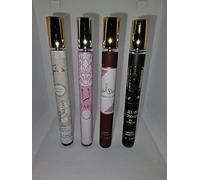 Lot de 4 Laxuria Royale Collection de Parfums de Luxe, Coffret 4 Flacons, Design Élégant avec Finition Dorée, Parfums Variés